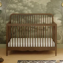 Liberty 4-in-1 Convertible Spindle Crib - Natural Hazelnut