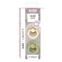 LIBERTY Pacifier Bibs 6-18m Set of 2 - Sage (Size 2)