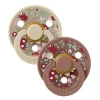 LIBERTY Pacifier Bibs 6-18m Set of 2 - Woodchuck Mix (Size 2)