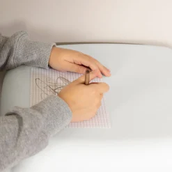 Lighted Kids Stool / Nightstand - Sweedi White