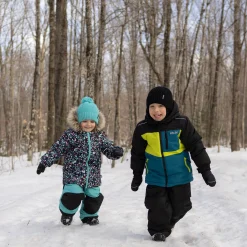 Lime Bloc Snowsuit 2-8