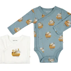 Lions 2 Pieces Long Sleeves Bodysuits Set 0-12m