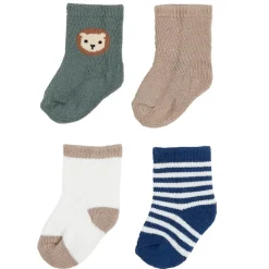 Lions 4pc Socks 0-12m