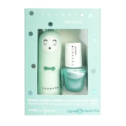 Lip Balm Nail Polish Duo - Blue
