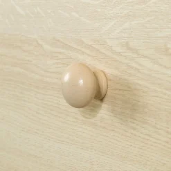 Little Smileys Changing Table with Removable Station - Bleached Oak