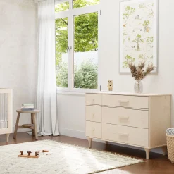 Lolly 6-Drawer Double Dresser - Washed Natural