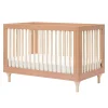 Lolly 3-in-1 Convertible Crib with Toddler Bed Conversion - Canyon / Washed Natural