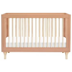Lolly 3-in-1 Convertible Crib with Toddler Bed Conversion - Canyon / Washed Natural
