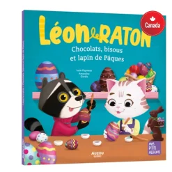 Léon le Raton- Chocolats, Bisous et Lapin de Pâques