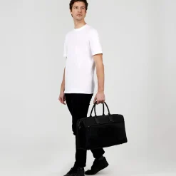 London- Recycled Nylon Black Bag