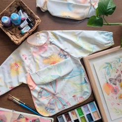 Long Sleeved Bib 2-4y - Lysa Jordan