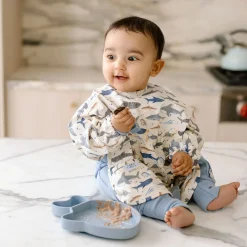 Long Sleeves Waterproof Bib - Sharks