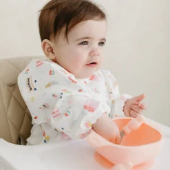 Long Sleeves Waterproof Bib - Sweet Treats