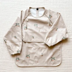 Long-Sleeved Bib - Clementine