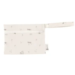 Long-sleeved Bib with integrated pocket 6-24m - Farm