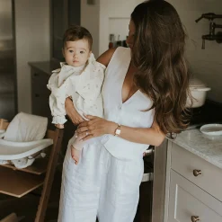 Long-sleeved Bib with integrated pocket 6-24m - Breakfast