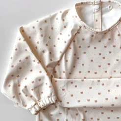 Long-sleeved Bib with integrated pocket 6-24m - Breakfast