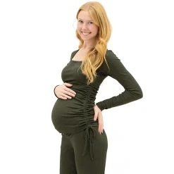 Lounge Maternity Rib Top
