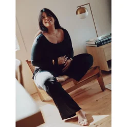 Lounge Maternity Rib Top