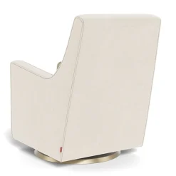Luca Rocking and Swivel Chair - Dune / Gold