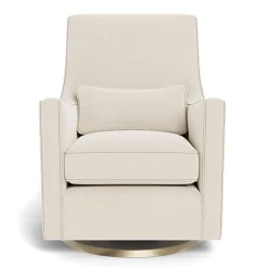 Luca Rocking and Swivel Chair - Dune / Gold