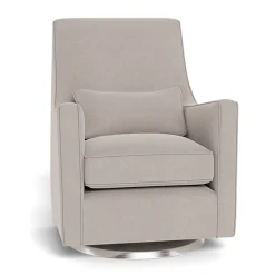 Luca Rocking and Swivel Chair - Sand / Steel