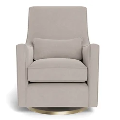 Luca Rocking and Swivel Chair - Sand / Gold