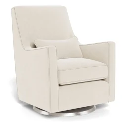 Luca Rocking and Swivel Chair - Dune / Steel