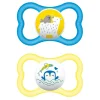6m+ Sensitive Skin Air Orthodontic Pacifier (2) - Blue