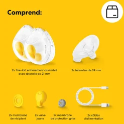 Magic InBra™ Wearable Double Electric Breast Pump