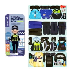 Magnet Puzzle Box Police Officer