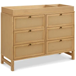Margot 6-Drawer Dresser - Honey