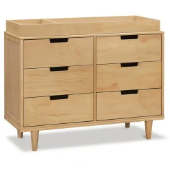 Marley 6-Drawer Double Dresser - Honey