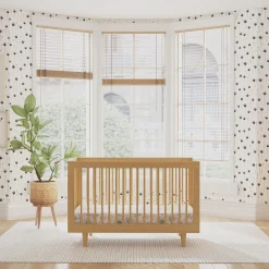 Marley 3-in-1 Convertible Crib - Honey