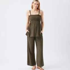 Marlow Shirred Pants