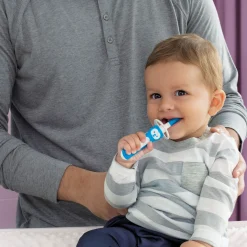 Massaging Brush for Baby's Oral Care - Blue
