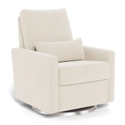 Matera Rocking, Swivel and Reclining Armchair - Dune / Steel