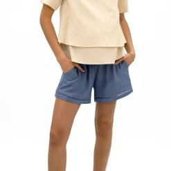 Maternity Chambray Shorts
