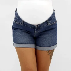 Maternity Denim Shorts