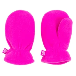 Mauve Fleece Mittens 12-24m