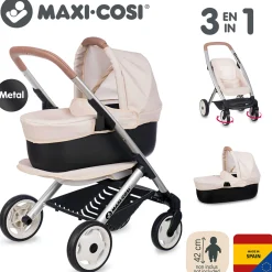 Maxi Cosi 3-in-1 Stroller - Beige