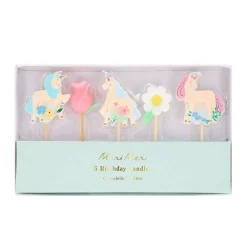 Meadow Unicorns Candles(5)