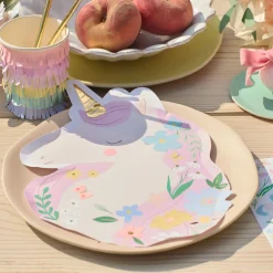 Meadow Unicorns Shaped Plates (8)
