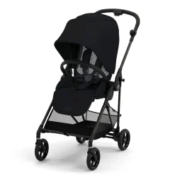 Melio Carbon 3 Ultra Lightweight Stroller - Moon Black