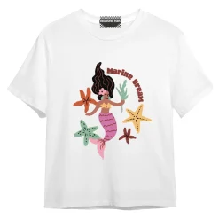 Mermaid T-shirt 2-12y