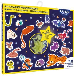 Mes 200 Autocollants Phosphorescents