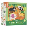 Mes Cubes Puzzles - Animaux de la Jungle