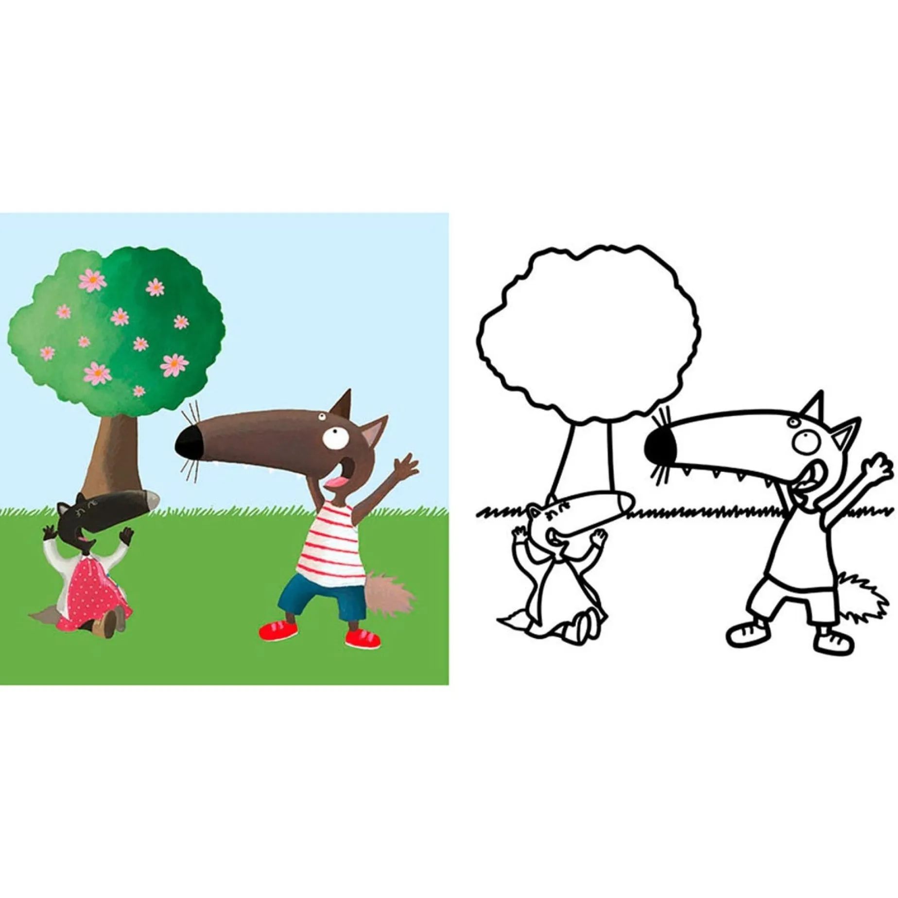 Mes Premiers Coloriages P'tit Loup - Les Vacances