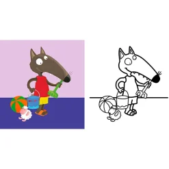 Mes Premiers Coloriages P'tit Loup - Les Vacances