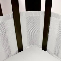 Mesh Crib Liner - White